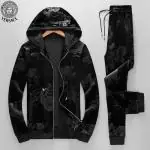 versace survetement hoodie badge vent nuages hoodie